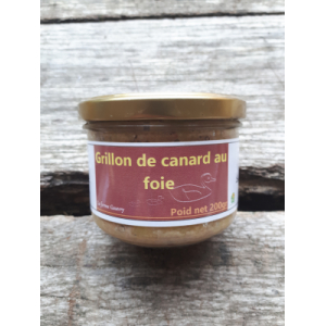 Grillons de canard au foie 200gr