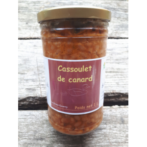 Cassoulet de canard 1l