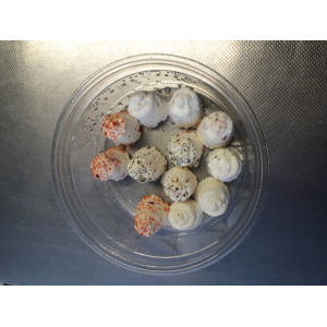 Bouchons de fromage de chèvres aromatisés