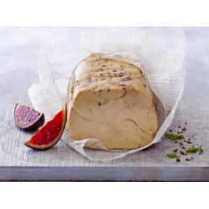 Foie gras mi cuit sel poivre
