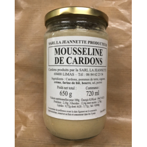 Bocal mousseline de cardon