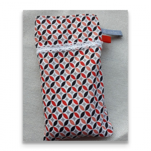 Bouillotte sèche (orange/noir)