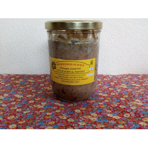 Bourguignon de boeuf cuisiné