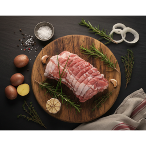 Rôti échine de porc bio 900gr