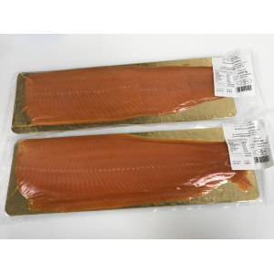 Filet fumé de truite