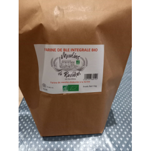 Farine de blé bio intégrale