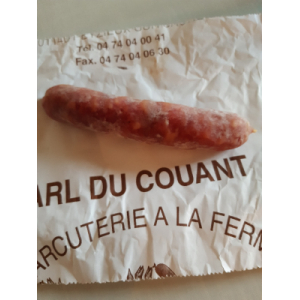 Petit saucisson sec maison