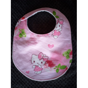 Bavoir 6-18 mois 'hello kitty'