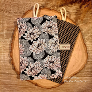 Eponge lavable plate artisanale