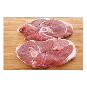 2 tranches de gigôt d'agneau