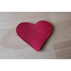Marque page coeur rouge 2