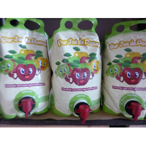 Jus pommes en 3l