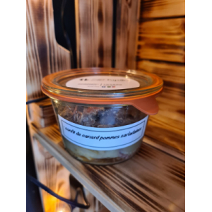 Confit de canard, pommes sarladaise