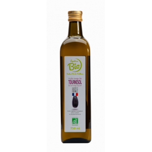 Huile de tournesol bio vierge france