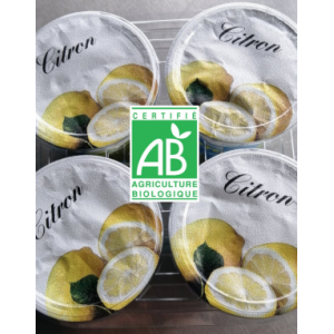 Yaourt citron x4
