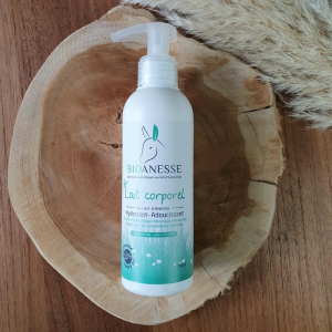 Lait corporel, lait d'anesse bio, argan