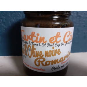 Crème olives noires- romarin