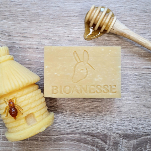 Savon miel au lait d'anesse bio 100g