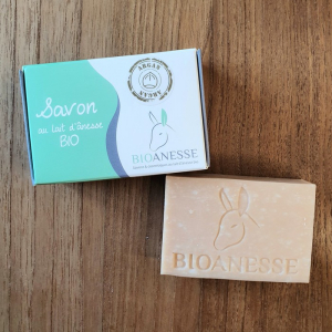 Savon argan au lait d'ânesse bio (100g)