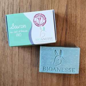 Savon patchouly au lait d'ânesse bio (100g)