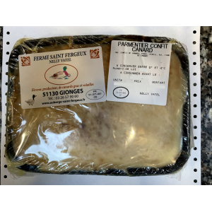 Parmentier au confit de canard 1/2 pers sv