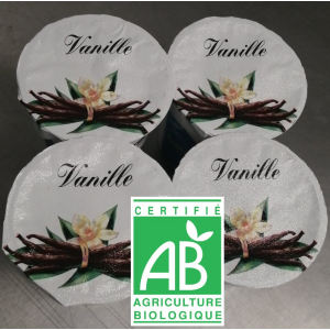 Yaourt vanille x4