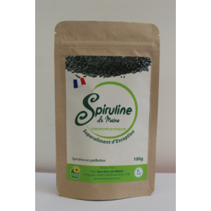Spiruline en paillettes