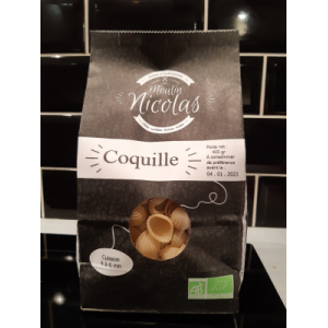 Pâtes blanches - coquille