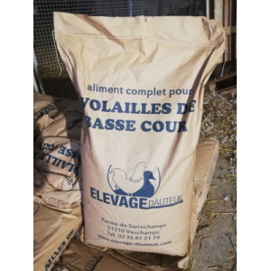 Sac d'aliment pour la basse-cour