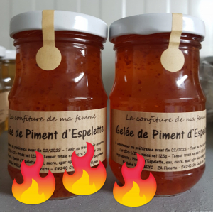 Gelée de piment d'espelette