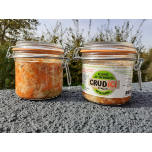 Kimchi lactofermenté non pasteurisé