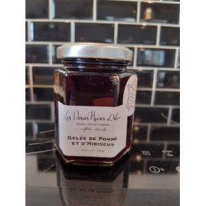 Gelee de pomme et d'hibiscus