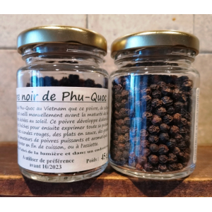 Poivre noir de phu-quoc (vietnam)