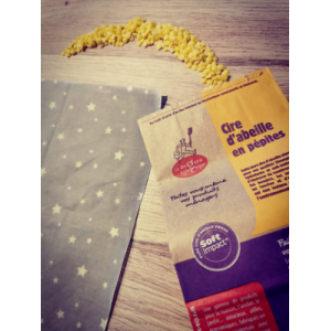 Cire d'abeille en pépites 400gr