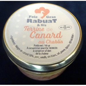 Terrine de canard au chablis