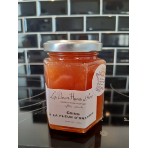 Confiture coing a la fleur d'oranger