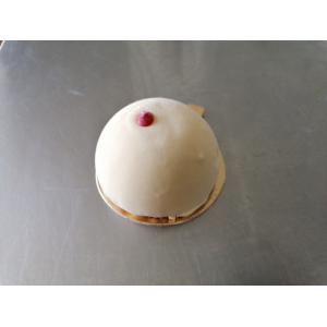 Dôme vanille/fraise/framboise
