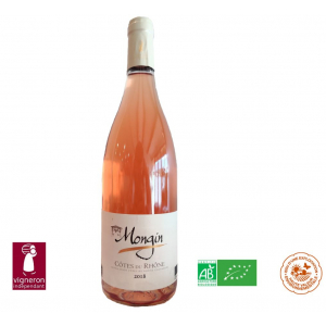 Côtes-du-rhône mongin rosé 2023