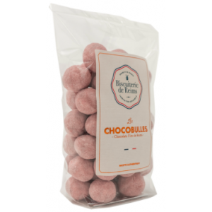 Chocobulles enrobage rose