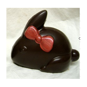 Petit lapin chocolat lait garni