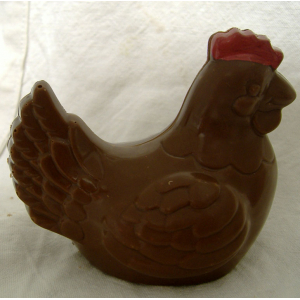 Petite poule chocolat lait