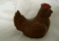 Petite poule chocolat noir