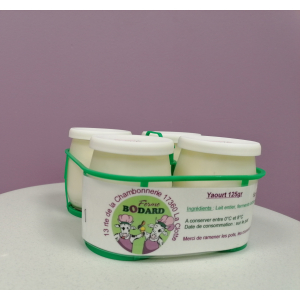 Yaourts figés nature