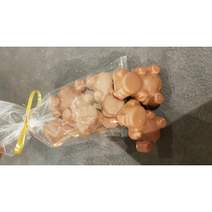 Guimauve ourson enrobé de chocolat au lait
