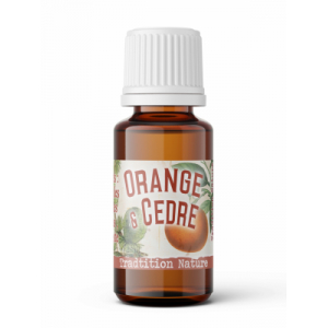Orange cèdre complexe huiles essentielles