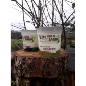 Yaourt bi-couches framboise