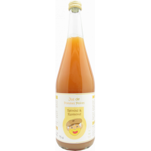 Jus de pommes-poires bio 75cl