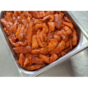 Emincé de porc méxicain