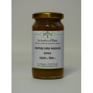 Confiture extra bio 'pomme façon tatin'