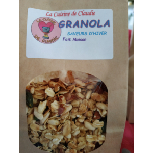 Granola - saveurs d'hiver- 400g